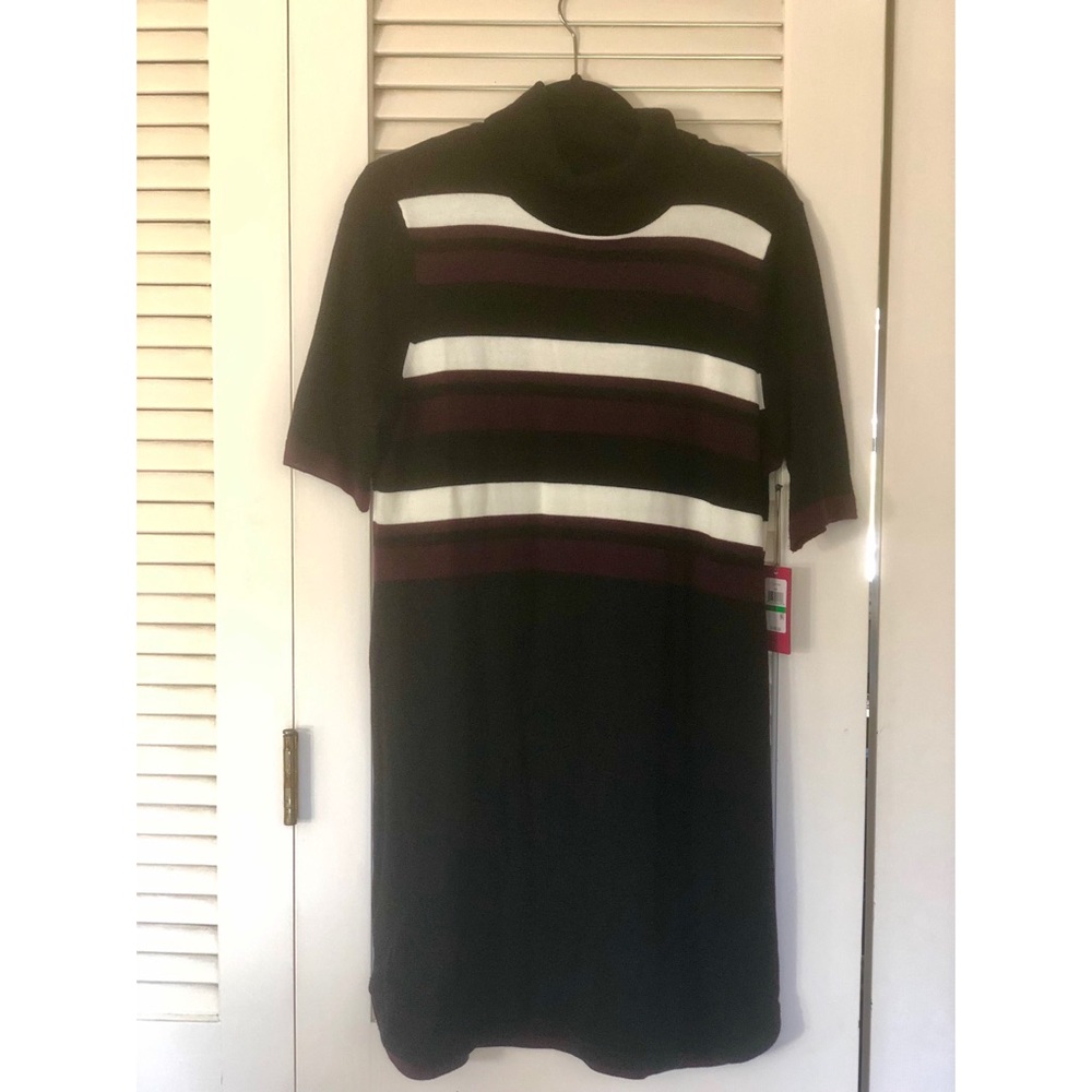 NWT Vince Camuto Striped Sweater Dress